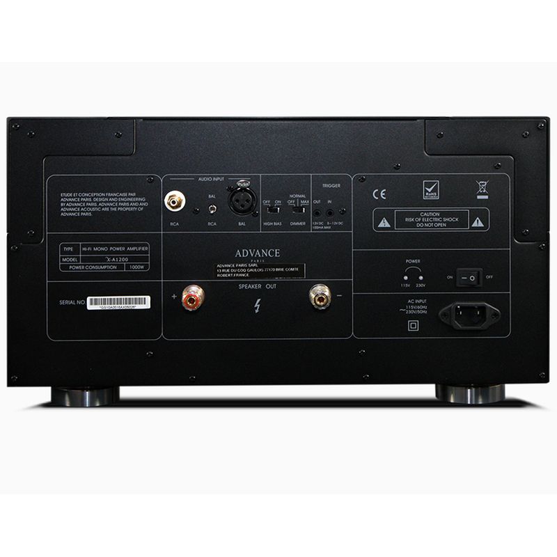 Advance Paris X-A1200 Amplificateur de Puissance Mono – Image 3