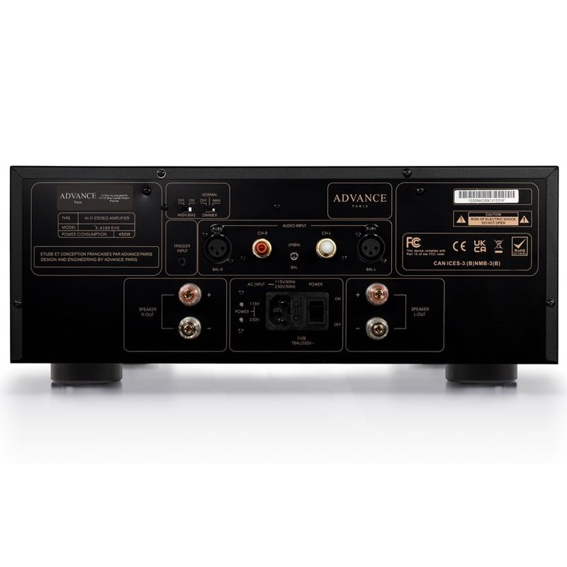 Advance Paris X-A160 EVO Amplificateur de Puissance Stéréo – Image 2